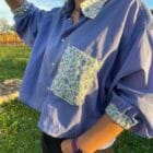 Chemise upcyclée